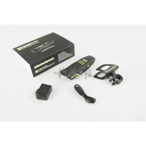 Аудиосистема велосипедная на руль   (влагостойкая, фонарик, рация, МР3/USB/SD/Bluetooth/FM-радио)   