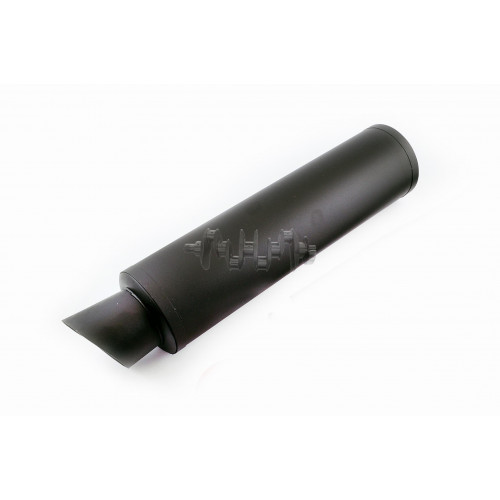 Глушитель (тюнинг)   420*110mm, креп. Ø78mm   (гравитекс, черный, прямоток, без креплений, mod:67)
