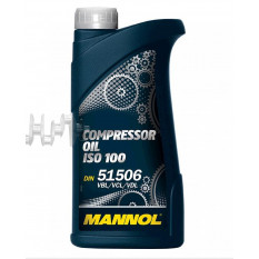 Масло 1л (компресорне, Compressor Oil ISO 100) MANNOL арт.M-766