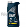 Масло 2T, 1л (мінеральне, 2-Takt Universal API TC) MANNOL арт.M-770