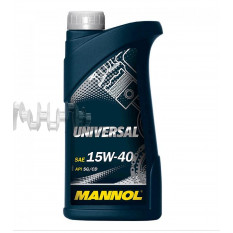 Масло 4T, 1л (SAE 15W-40, мінеральне, Universal API SG / CD) MANNOL арт.M-797