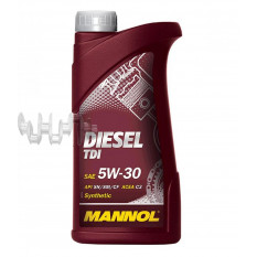 Масло автомобільне, 1л (SAE 5W-30, Diesel TDI 5W-30 API SN / SM / CF) MANNOL арт.M-781