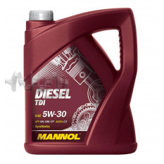 Масло автомобільне, 5 л (SAE 5W-30, Diesel TDI 5W-30 API SN / SM / CF) MANNOL арт.M-782