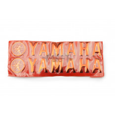 Наклейка букви YAMAHA (20х6см, 2шт, червоні) (4751) арт.N-1721