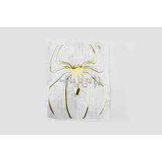 Наклейка декор SPIDER (жовта) (4733) арт.N-1777
