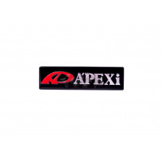 Наклейка логотип APEXI (12x3см) (4609) арт.N-2244