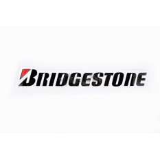 Наклейка логотип BRIDGESTONE (20x3см) (0327) арт.N-588