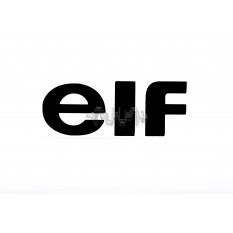 Наклейка логотип ELF (16x6см) (1893) арт.N-2230