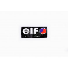 Наклейка логотип ELF (9x4см) (0419) арт.N-594