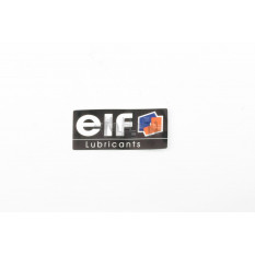 Наклейка логотип ELF (9х4см) (0419) _ арт.N-1549