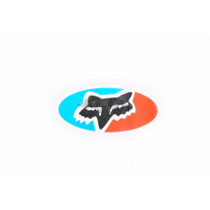 Наклейка логотип FOX (9x5см) (4904) арт.N-606