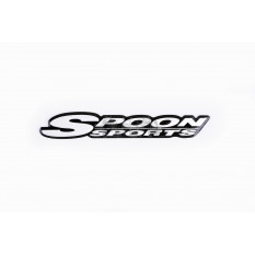 Наклейка логотип SPOON SPORTS (13x2см, алюміній) (тисячу шістсот сорок три) арт.N-600