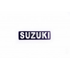 Наклейка   логотип   SZK   (7x1см, 20шт, черная)   (#1862)