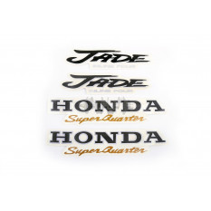 Наклейки (набор)   Honda JADE   (21х5см, 2+2шт)   (#0955)