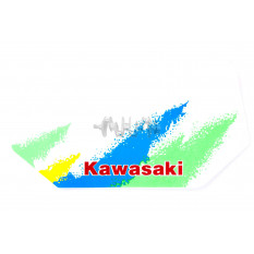 Наклейки (набор)   KAWASAKI   (29х14см)   (#0768)