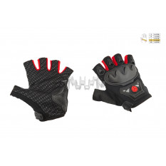 Перчатки без пальцев   (mod:MC-29D,size:XL, красные)   SCOYCO