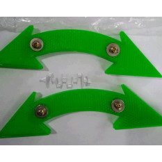 Світловідбивачі велосипедний (катафот) (2шт) (зелений) DS арт.R-3562