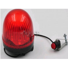 Сигнал велосипедний з підсвічуванням Police (червоний) (mod: JY-2510A) DS арт.R-3416