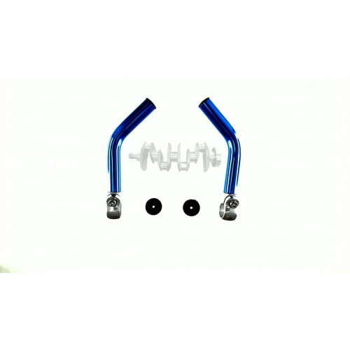 Упори для рук велосипеда (роги) (mod: 1, сині) DS арт.R-3568