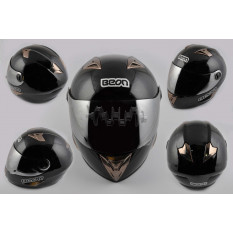 Шлем-интеграл   (mod:B-500) (size:M, черный)   BEON
