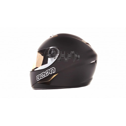 Шлем-интеграл   (mod:B-500) (size:XL, черно-коричневый)   BEON