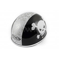 Шлем-каска   (mod:Skull) (size:L, черно-белый)   TVD