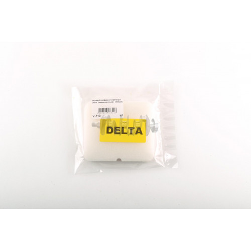 Елемент повітряного фільтра Delta (поролон сухий) (білий) AS арт.V-710