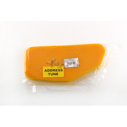 Элемент воздушного фильтра   Suzuki ADDRESS TUNE   (поролон с пропиткой)   (желтый)   AS