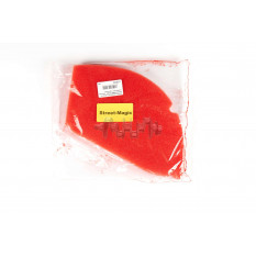 Элемент воздушного фильтра   Suzuki STREET MAGIC   (поролон с пропиткой)   (красный)   AS