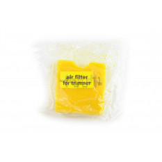 Элемент воздушного фильтра мотокосы   квадратный   (поролон с пропиткой)   (желтый)   AS