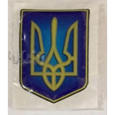 Наклейка   Украина   (7x6см, силикон, малая)   (#SEA)