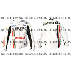Мотокуртка   REPSOL   (текстиль) (mod:1, size:L, белая)